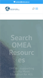 Mobile Screenshot of omea.on.ca